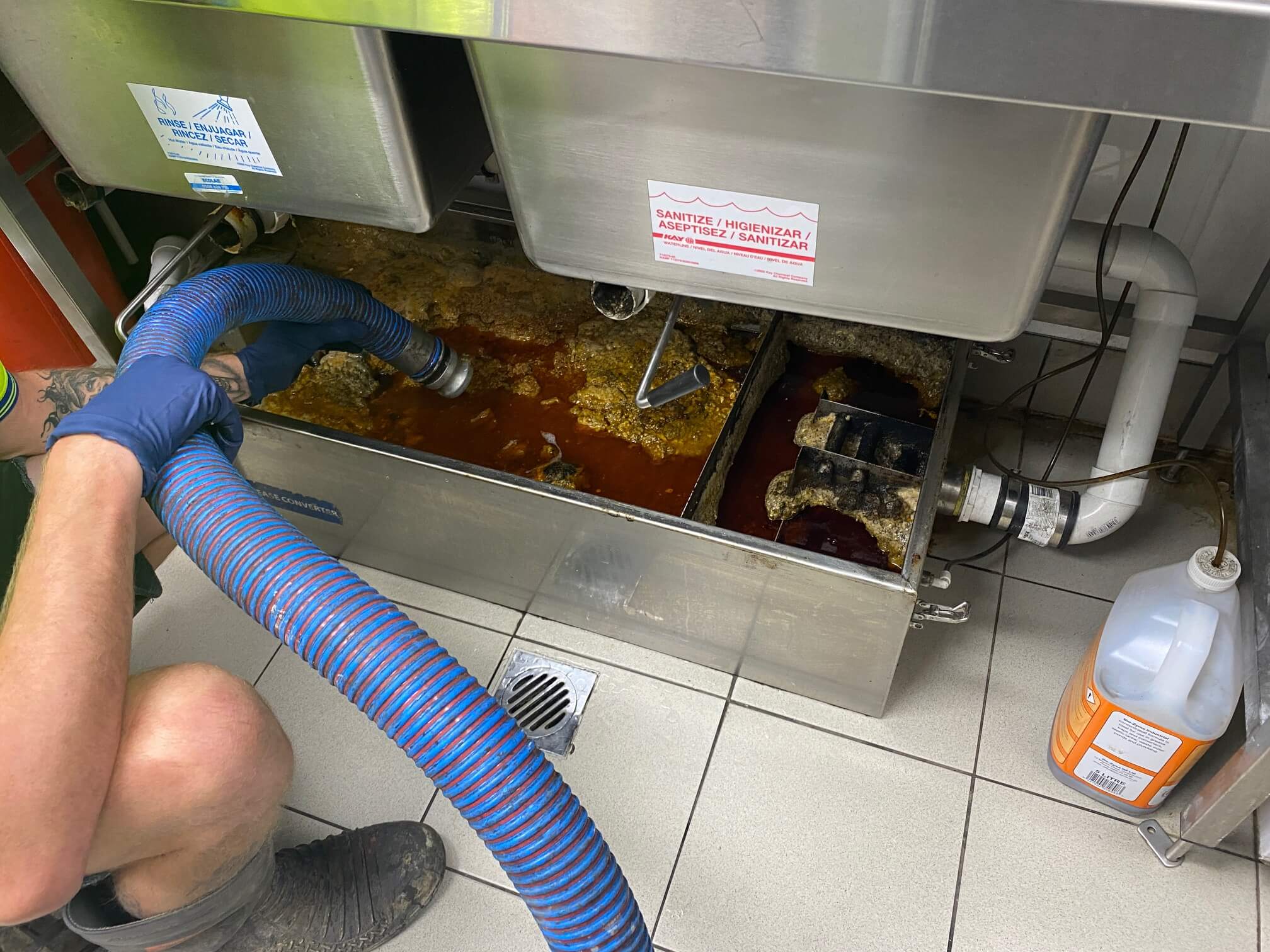 Grease Trap Cleaning in Hudson
